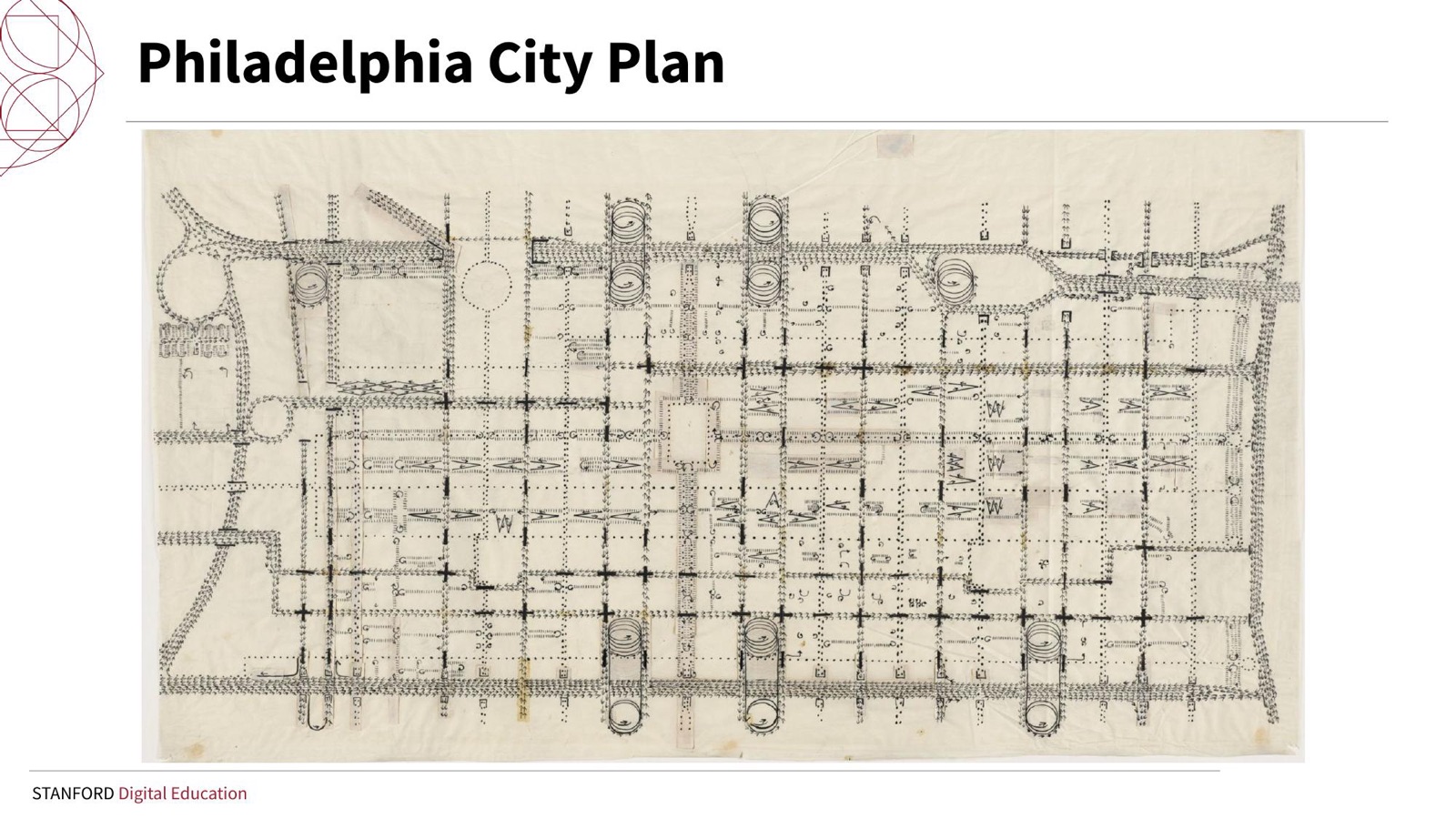 Louis Kahn's city plan for Philadelphia